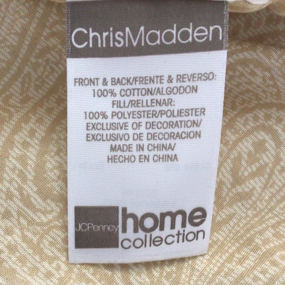 Chris Madden - Full Size Double Sided Floral Print Comforter & Pillow Sham - Picture 6 of 8